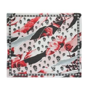Alexander McQueen torn roses scarf